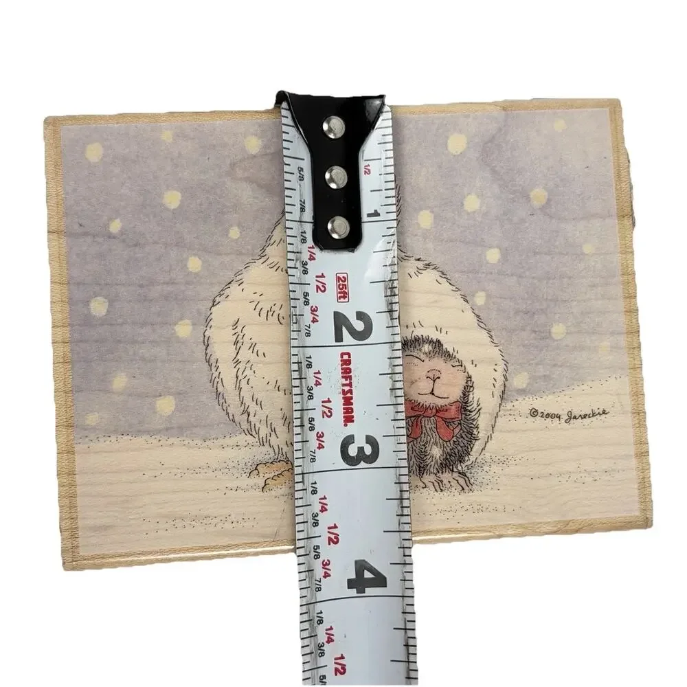 House Mouse DOVERLY LOVE Monica Friend HMOR1067 Stampabilities Rubber Stamp